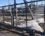 Изготовление и монтаж откатных ворот из 3Д сетки для школы №28, г. Краснотурьинск