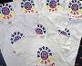 Нанесение эмблем школы №9 на футболки, Краснотурьинск