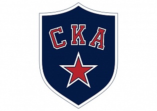 Наклейка на авто "Хоккейный клуб СКА логотип"