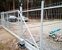Изготовление откатных ворот, калитки и забора для детского загородного лагеря "Восход"